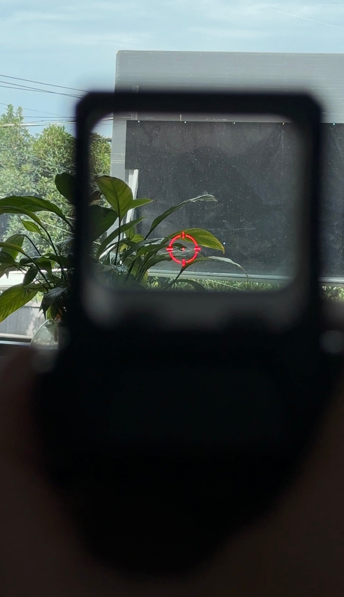 Waveguide Holographic Sight – True 1X Reflex Optic with Auto Brightness & IP68 Waterproof