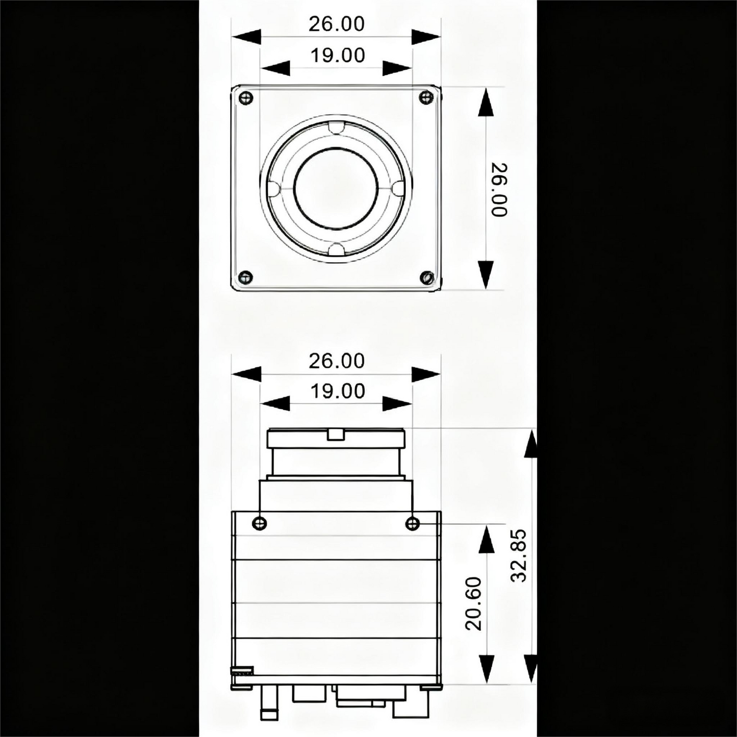 UAV Camera FPV AI Visual Tracking System ST450