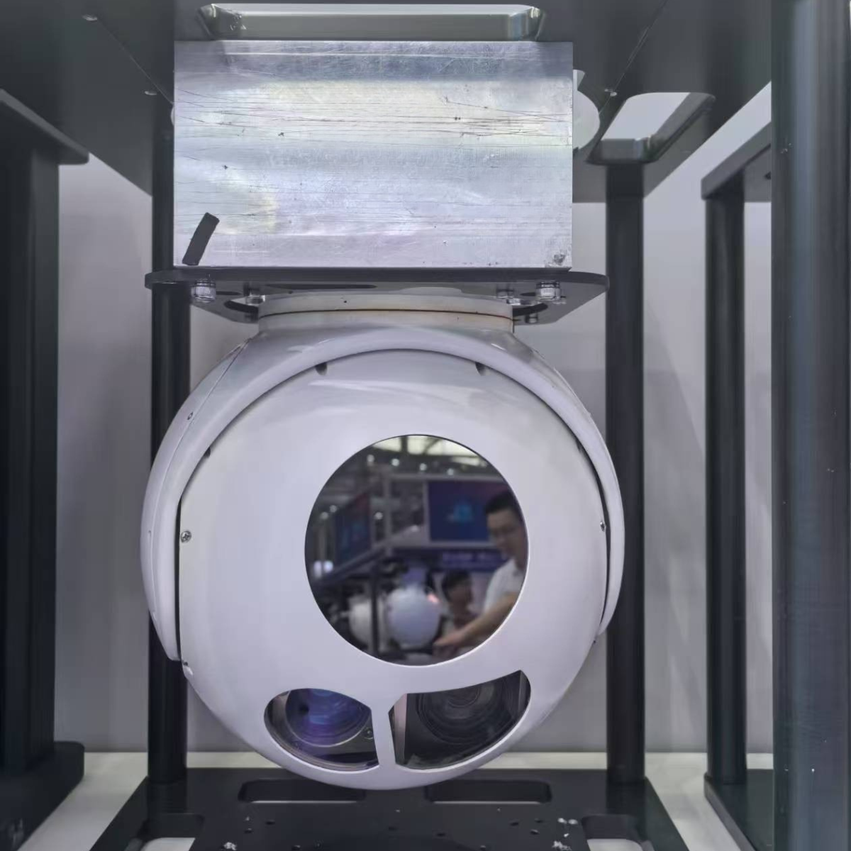 ISR Payload Gyro Stabilized Gimbal Infrared Thermal Camera: S230TG Dual-Axis Triple-Sensor Electro-Optical Pod with Laser Target Designator