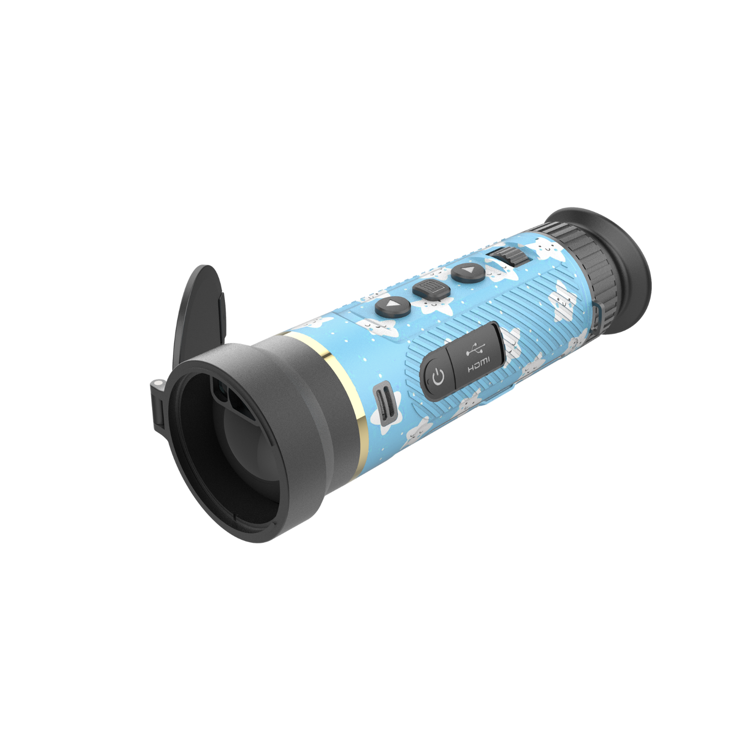 640×512 Thermal Rifle Scope with Laser Rangefinder – 1KM LRF Long Range Hunting Thermal Scope