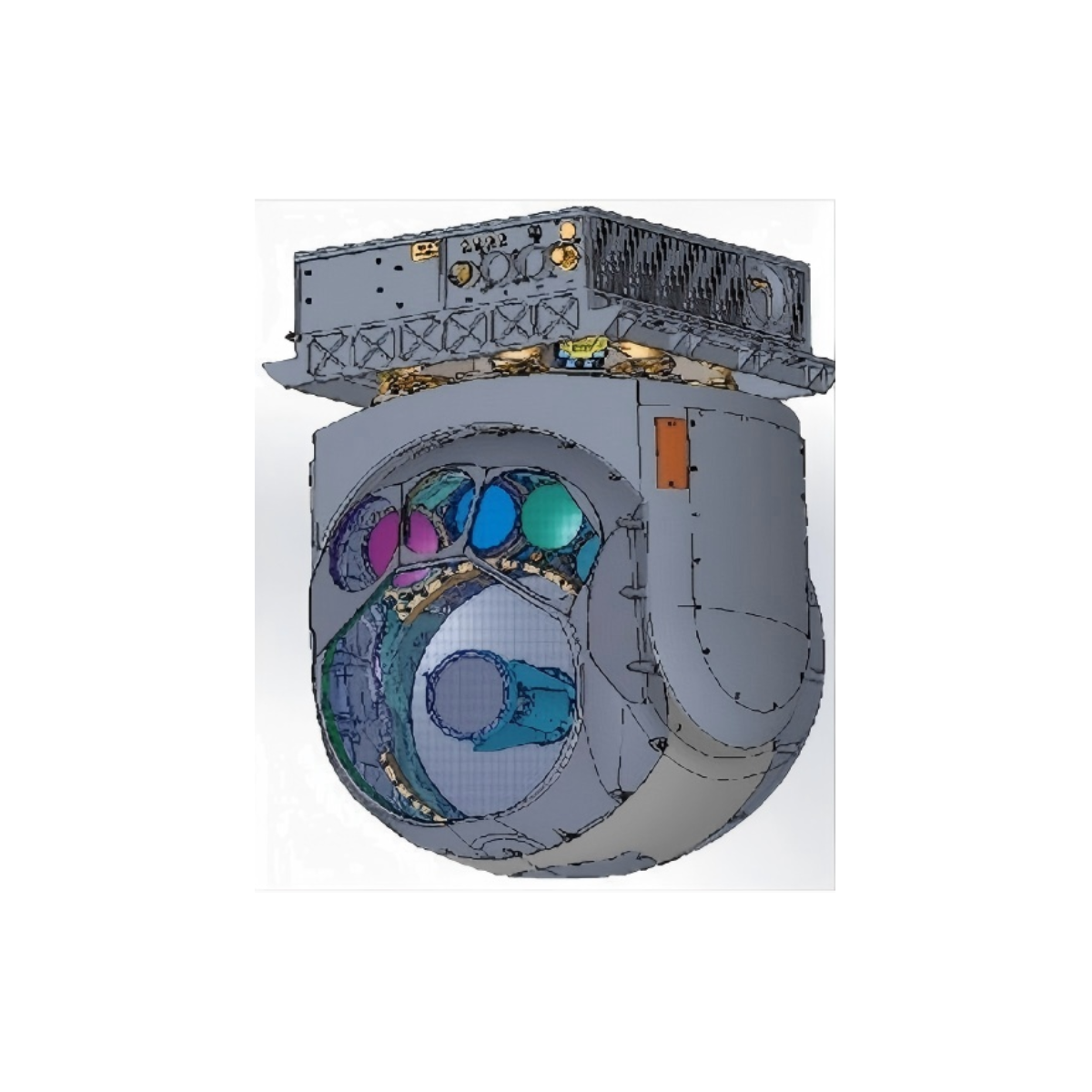 Fully Digital, High Definition, Ultra Long-Range Multi-Sensor:  Multi-Spectral Imaging and Targeting Systems GIA30 Multi-Spectral Electro-Optical Pod