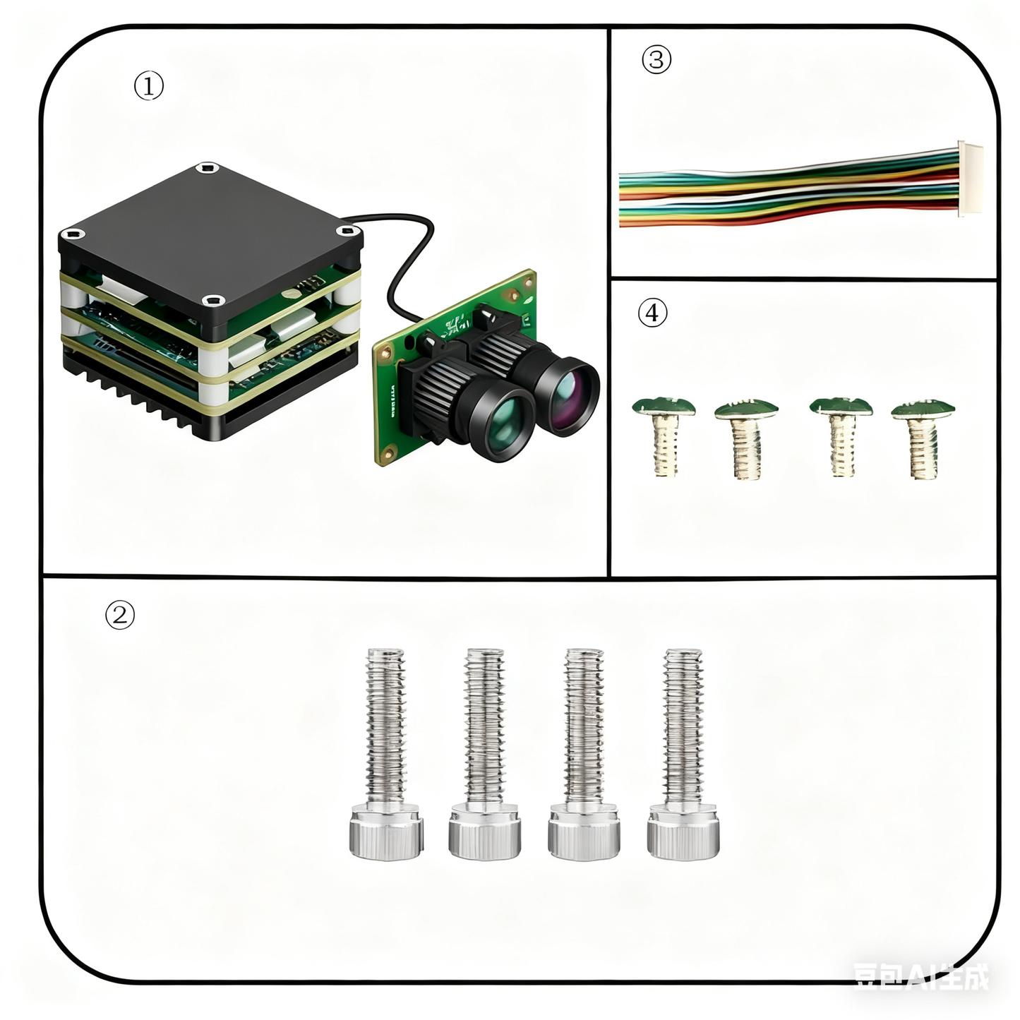 Drone Camera FPV AI Visual Tracking System
