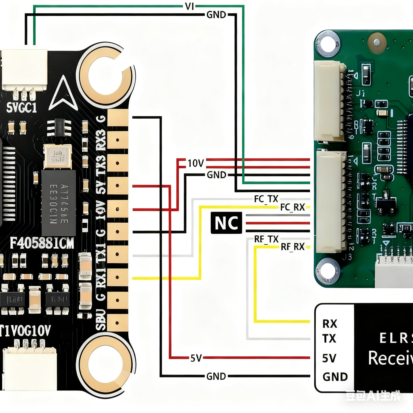 UAV Camera FPV AI Visual Tracking System ST450