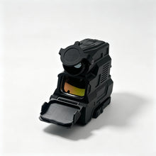 1X Thermal Imaging Fusion Red Dot Sight, Uncooled Vanadium Oxide Thermal Reflex Sight, Multi‑Reticle QD Picatinny Mount IP67 Waterproof for CQB Day & Night Shooting