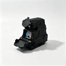 1X Thermal Imaging Fusion Red Dot Sight, Uncooled Vanadium Oxide Thermal Reflex Sight, Multi‑Reticle QD Picatinny Mount IP67 Waterproof for CQB Day & Night Shooting