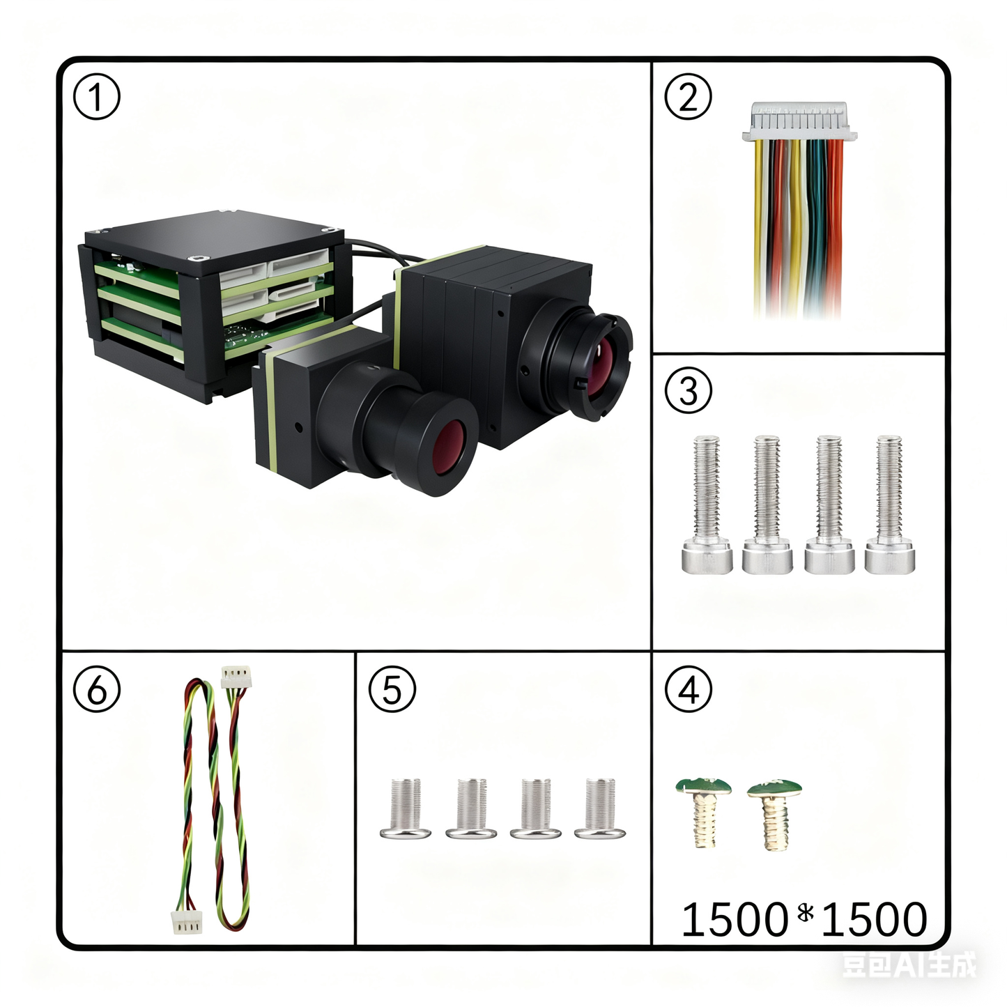 UAV Camera FPV AI Visual Tracking System ST450