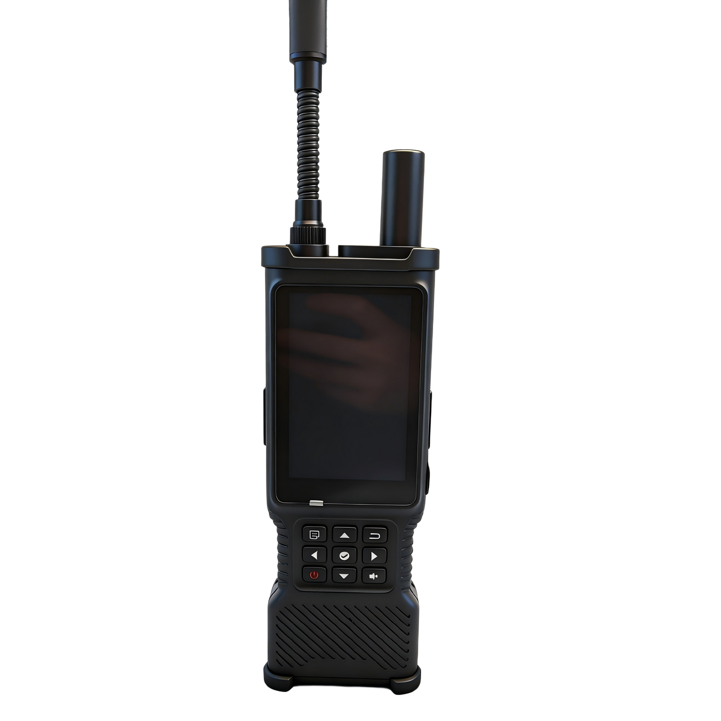 UAD-100 Handheld Drone Detector, 2km Detection Range Anti-Drone Device with 4-inch LCD, IP55 Waterproof for Security Patrols & Counter-Terrorism
