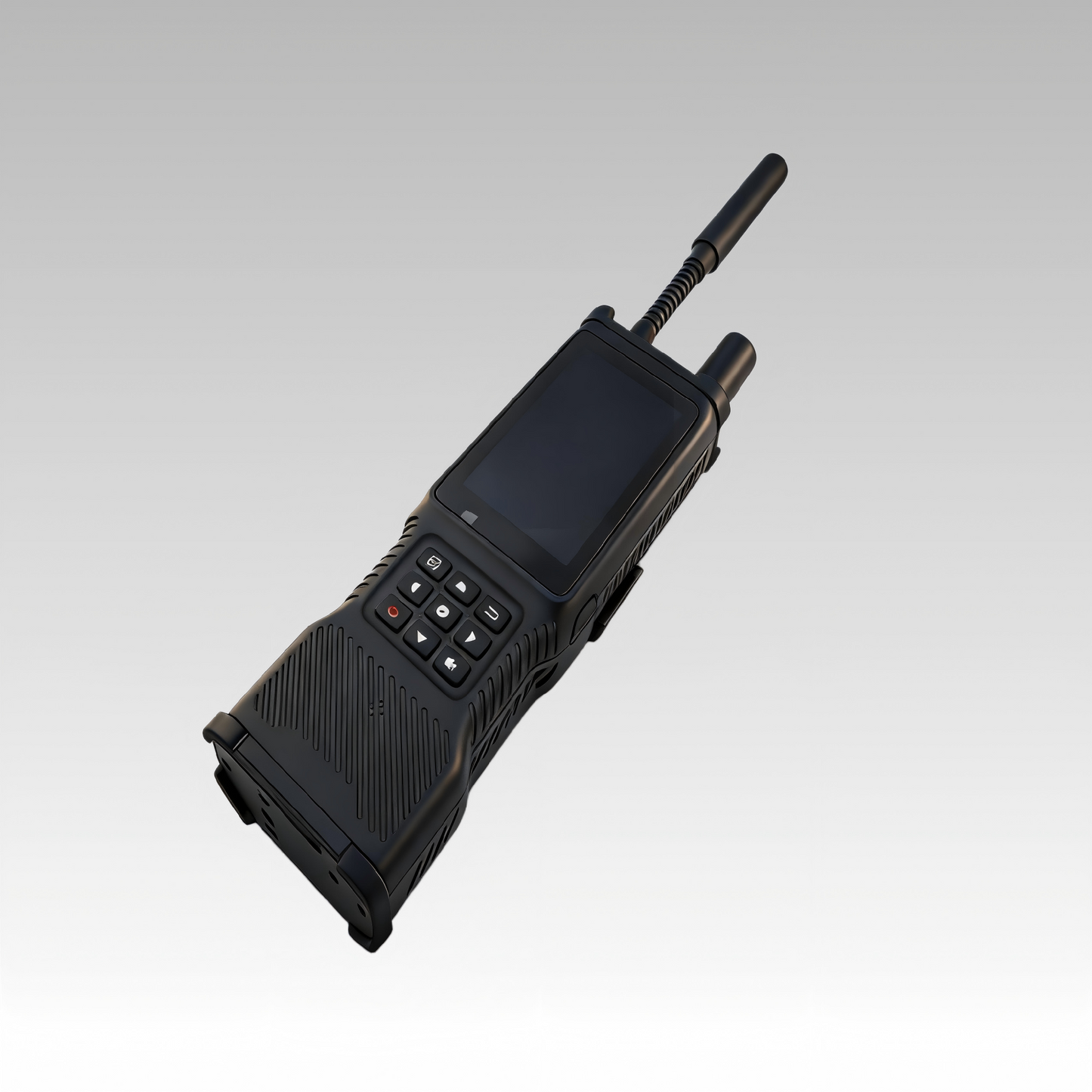 UAD-100 Handheld Drone Detector, 2km Detection Range Anti-Drone Device with 4-inch LCD, IP55 Waterproof for Security Patrols & Counter-Terrorism