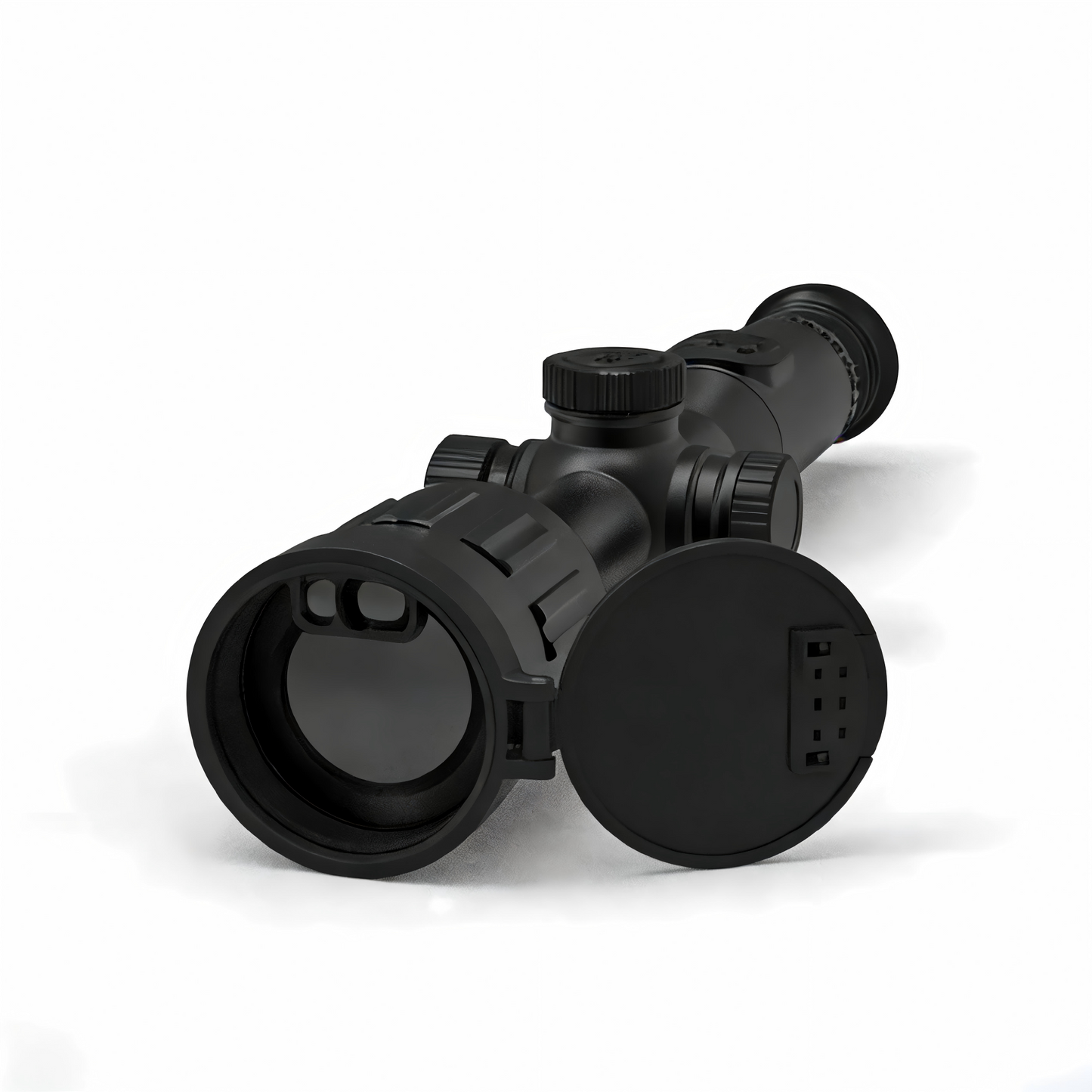 Professional 640×512 Thermal Scope with 1KM Laser Rangefinder – AI Tracking, Smart Ballistics & 15H Battery for Night Hunting