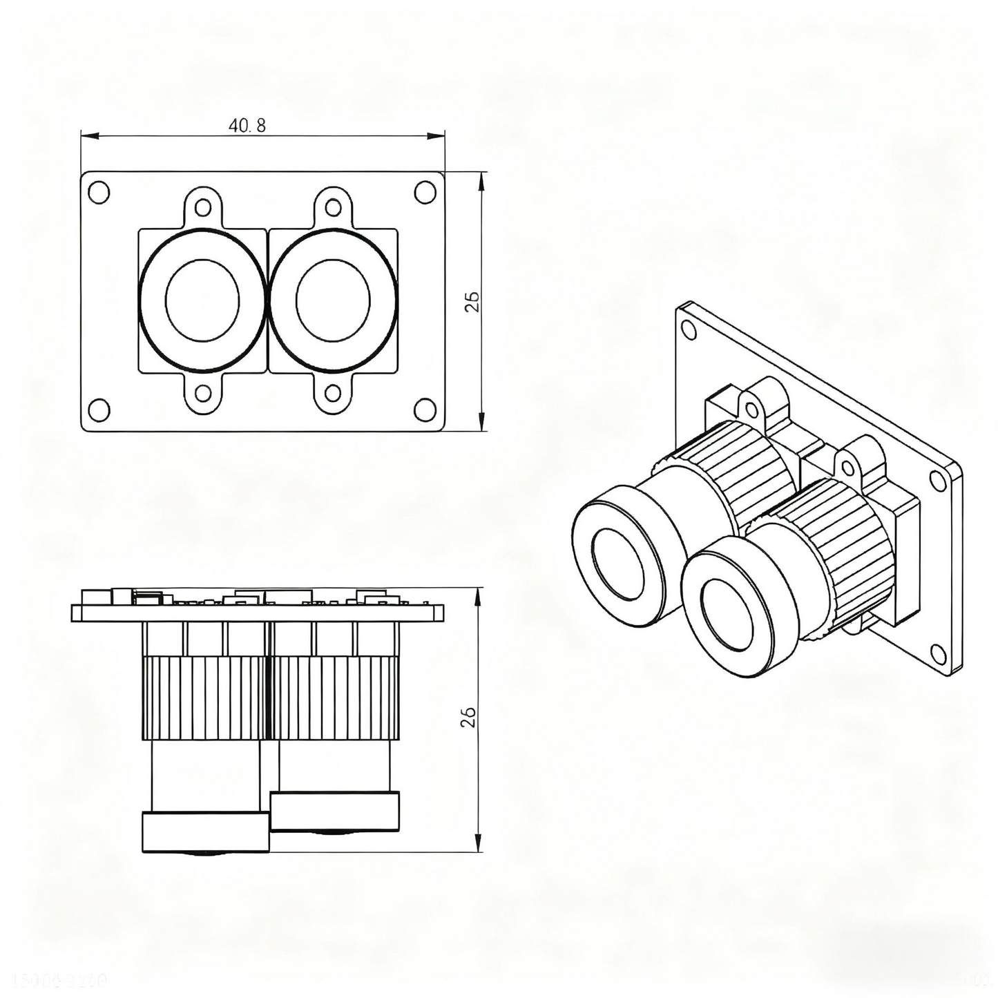 Drone Camera FPV AI Visual Tracking System